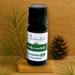 Huile Essentielle de Pin Maritime Bio – Respiratoire & Tonique - 10 ml